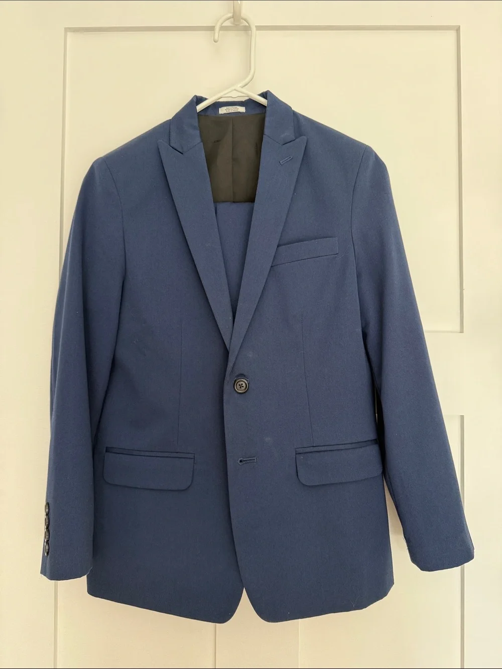 Calvin Klein Boys Navy Blue Two Piece Suit